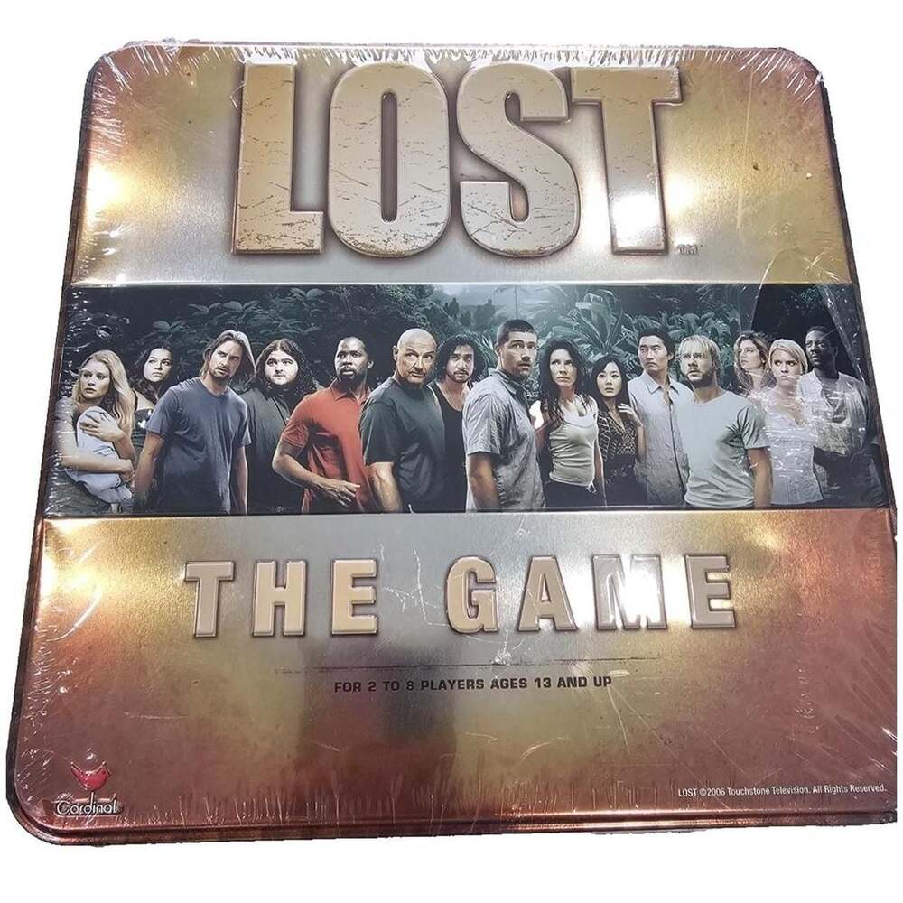 Cardinal LOST The Game Collector's Edition Tin Board Game 2006